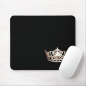 Miss America Crown Mouse Pad Mousepad (Mit Mouse)