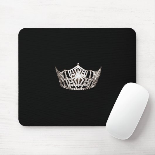 Miss America Crown Mouse Pad Mousepad (Mit Mouse)