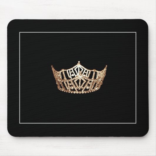 Miss America Crown Mouse Pad Mousepad (Vorne)