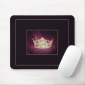 Miss America Crown Mouse Pad Mousepad (Mit Mouse)