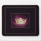 Miss America Crown Mouse Pad Mousepad (Vorne)