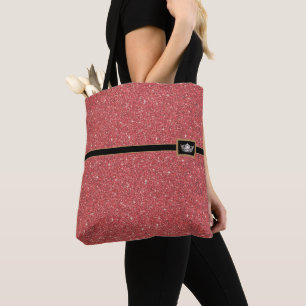 Miss America Crown Pageant Imitate Glitzer Tote Ta Tasche