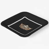 Miss America Crown Pageant Party Paper Plate Pappteller (Gewinkelt)