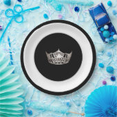Miss America Crown Pageant Party Paper Plate Pappteller (Party)