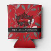 Miss America Crown Personalisiert Can Cooler Dosenkühler (Rückseite)