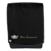 Miss America Crown Personalisierter Face Backpack Rucksack (Vorderseite)