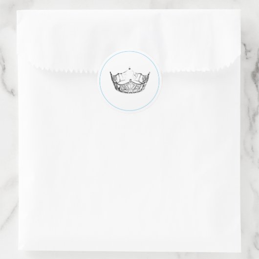 Miss America Crown Stickers (Tasche)