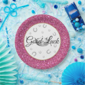 Miss America Crown Viel Glück 9" Paper Teller (Party)