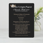 Miss America Gold Crown 2 Awards Ball Programmkart Programm (Stehend Vorderseite)