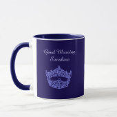 Miss America Good Morning Sunshine Crown Mug Tasse (Links)