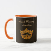 Miss America Good Morning Sunshine Crown Mug Tasse (Links)