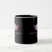 Miss America Individuelle Name Pink Crown Tasse (Mittel)