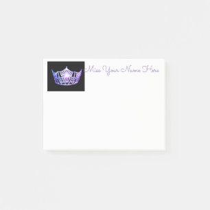 Miss America Lavender Crown Post-it-Notes Post-it Klebezettel
