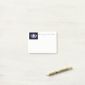Miss America Lavender Crown Post-it-Notes Post-it Klebezettel (Auf Schreibtisch)