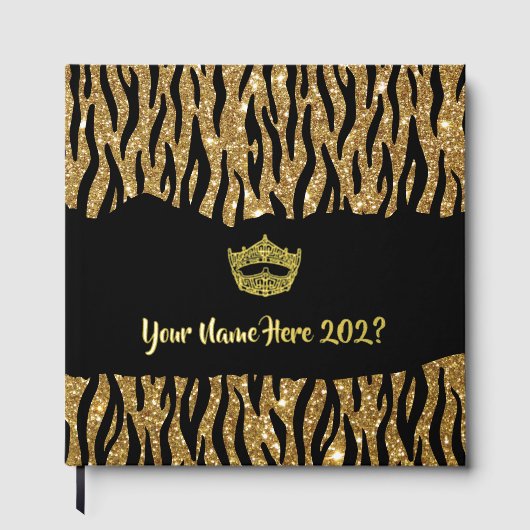 Miss America Like Crown Foil Scrapbook Foil Gästebuch (Vorderseite)