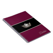 Miss America Notebook Pageant Silver Crown Notizblock (Rechte Seite)