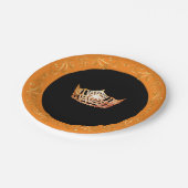 Miss America Orange Crown 7" Teller (Schrägansicht)