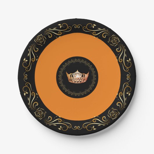 Miss America Orange Crown 7" Teller (Vorderseite)