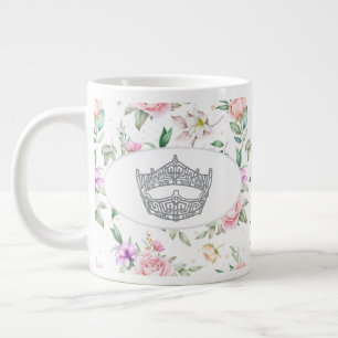 Miss America Pageant Crown Jumbo Tasse