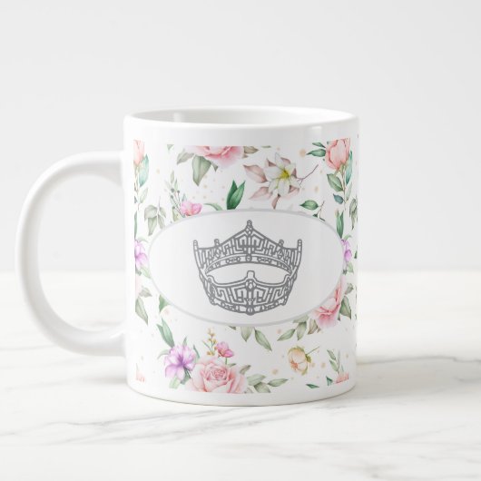 Miss America Pageant Crown Jumbo Tasse (Links)