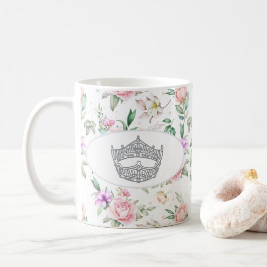 Miss America Pageant Crown Tasse (Mit Donut)