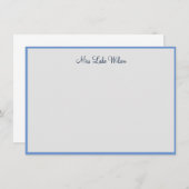 Miss America Pageant Custom Note Card Mitteilungskarte (Vorne/Hinten)