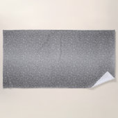 Miss America Pageant Glam Glitzer Beach Handtuch (Vorderseite)