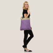 Miss America Pageant Imitate Glitzer Tote Bag Tasche (Am Model)