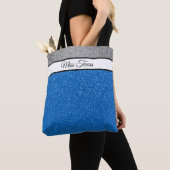 Miss America Pageant Imitate Glitzer Tote Bag Tasche (Von Nahem)