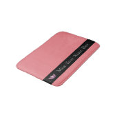 Miss America Pink Crown Bath Mat Badematte (Schrägansicht)
