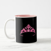 Miss America Rodeo Stil Pink Pageant Crown Tasse (Links)