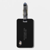 Miss America Silver Crosstraining Gepäckanhänger (Rückseite vertikal)