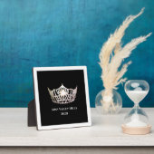 Miss America Silver Crown Awards Plaque Fotoplatte (InSitu)