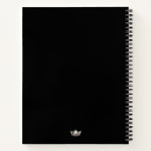 Miss America Silver Crown Custom Journal-Notebook Notizblock (Rückseite)