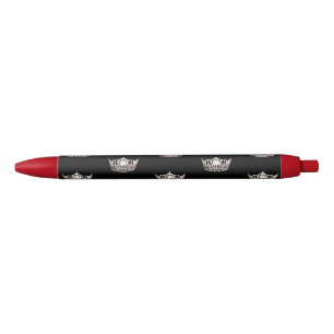 Miss America Silver Crown Custom Tinte Pen Kugelschreiber
