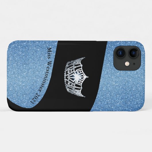 Miss America Silver Crown iPhone 11 Fall Case-Mate iPhone Hülle (Rückseite (Horizontal))