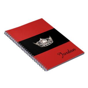 Miss America Silver Crown Notebook-Individuelle Na Notizblock