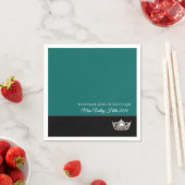 Miss America Silver Crown Paper Napkins Serviette (Beispiel)