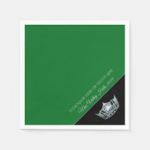 Miss America Silver Crown Paper Napkins Serviette (Vorderseite)