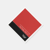 Miss America Silver Crown Paper Napkins Serviette (Ecke)