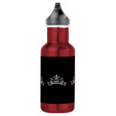 Miss America Silver Crown Pexagon Water Flasche Trinkflasche (Rechts)