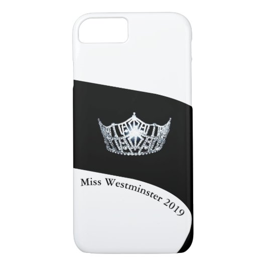 Miss America Silver Crown Phone Cases Custom (Rückseite)