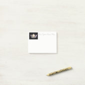 Miss America Silver Crown Post-it-Notes Post-it Klebezettel (Auf Schreibtisch)