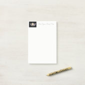 Miss America Silver Crown Post-it-Notes Post-it Klebezettel (Auf Schreibtisch)