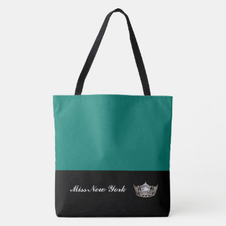 Miss America Silver Crown Tote Bag Large Bahama Tasche