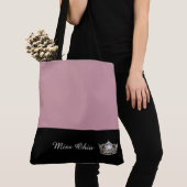 Miss America Silver Crown Tote Bag LRGE Mauve Tasche (Von Nahem)