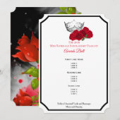 Miss America Silver Crwn Rose Awards Ball Programm (Vorne/Hinten)