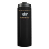 Miss America Stil Crown Thermal Tumbler Thermosbecher (Vorderseite)