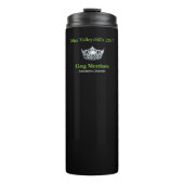 Miss America Stil Crown Thermal Tumbler Thermosbecher (Vorderseite)