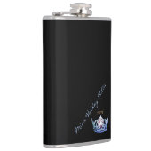 Miss America Stil Custom Signature Crosslasche Flachmann (Rechts)